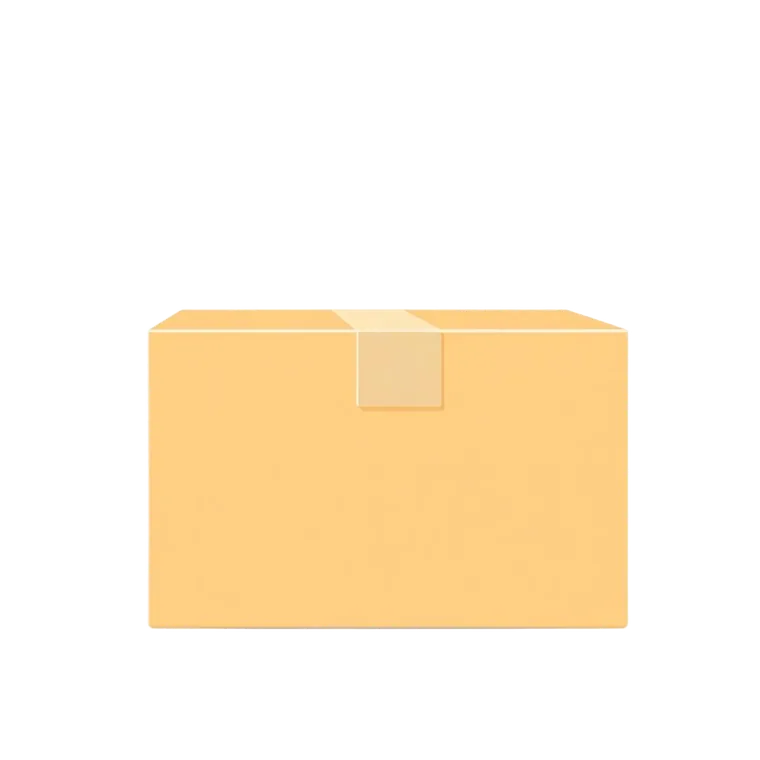 Shipping box of hardwood